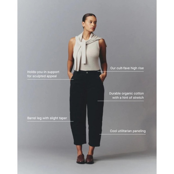 EVERLANE The Utility Barrel Pant - Picture 2 of 9